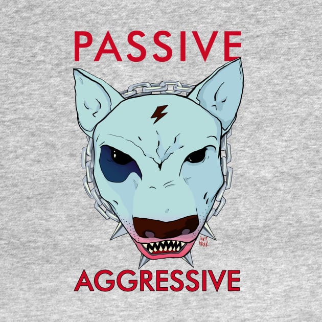 Passive-aggressive dog by nktmrkv